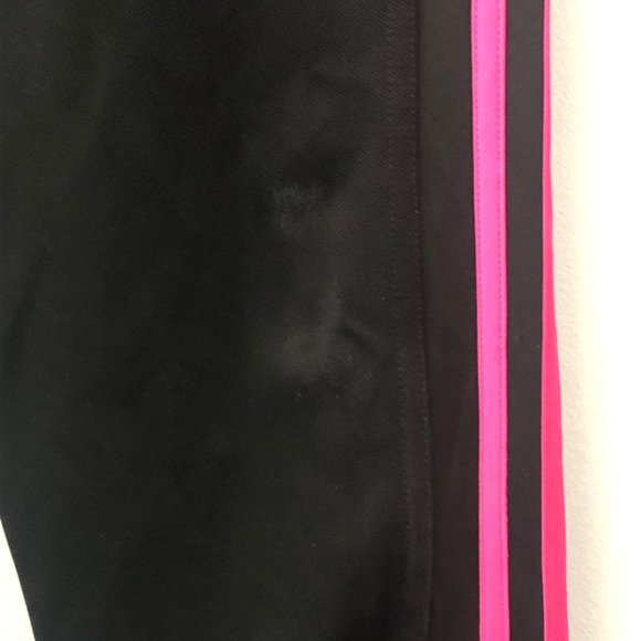 adidas trackpants with hot pink stripes - Picture 3 of 4